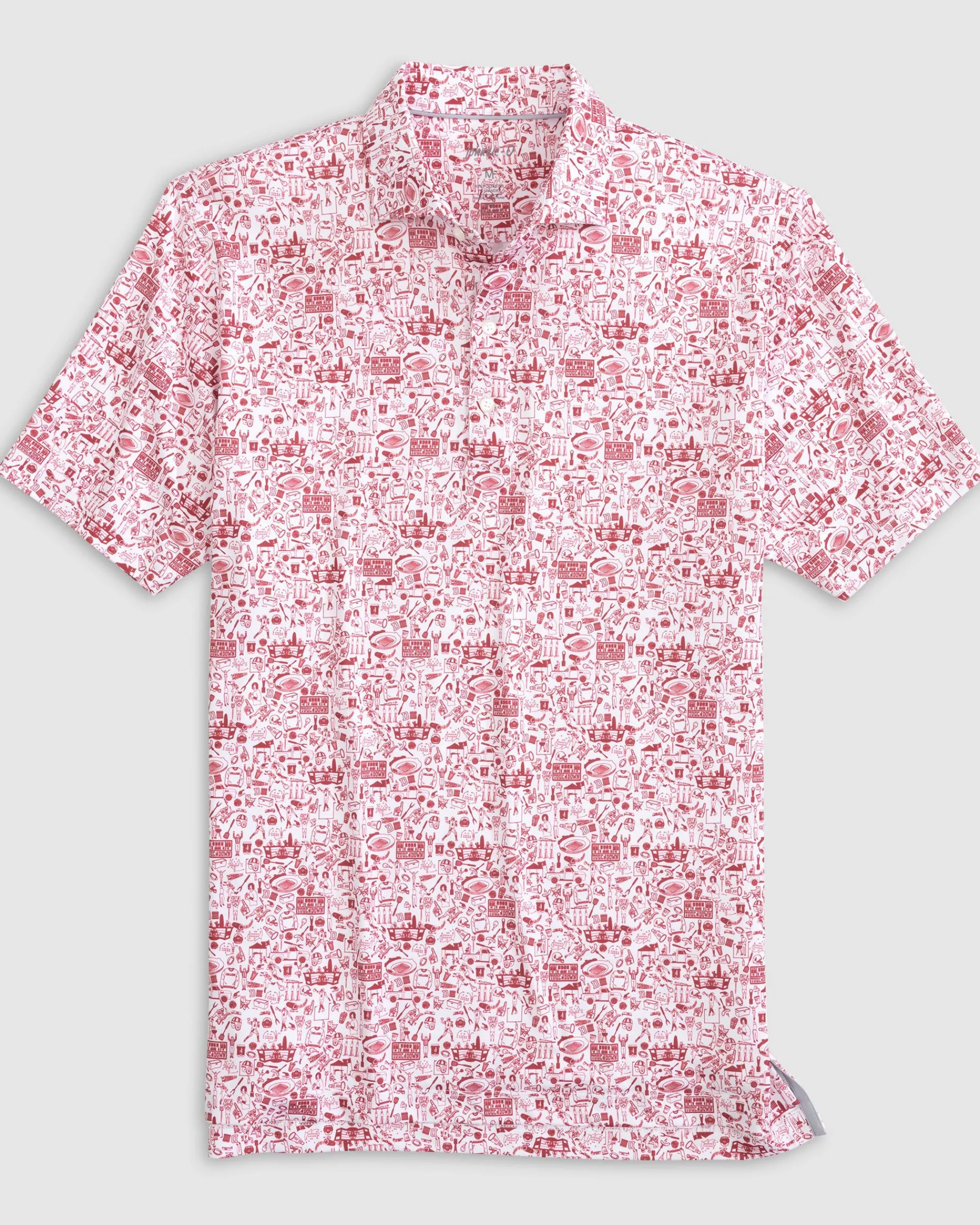 New Tailgater 2.0 Printed Jersey Performance Polo Polos