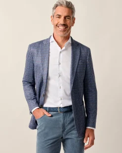 Hot Thayer Top Shelf Houndstooth Knit Sport Coat Sport Coats
