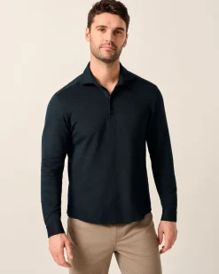 Online Top Shelf Long Sleeve Performance Polo - Highburry Polos