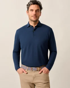 Hot Top Shelf Long Sleeve Polo - Idris Polos