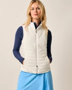 Sale Victoria Performance Mixed Media Vest Women Outerwear|Jackets & Vests