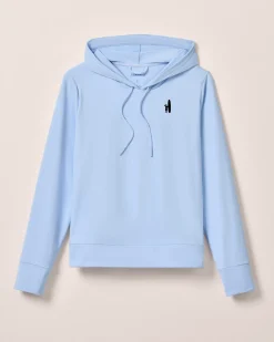 Online Women's Custom Surfer Logo Nalla Performance Hoodie Women Sweatshirts & Quarter-Zips|Quarter-Zips & Pullovers