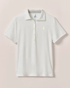 Women's Custom Surfer Logo Angela Performance Jersey Polo Women Polos|Polos & T-Shirts