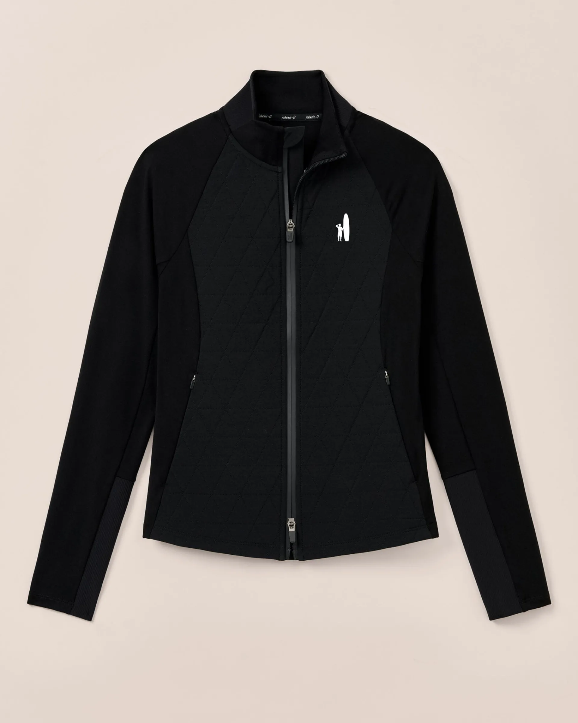 Online Women's Custom Surfer Logo Hannah Performance Mixed Media Jacket Women Outerwear|Jackets & Vests