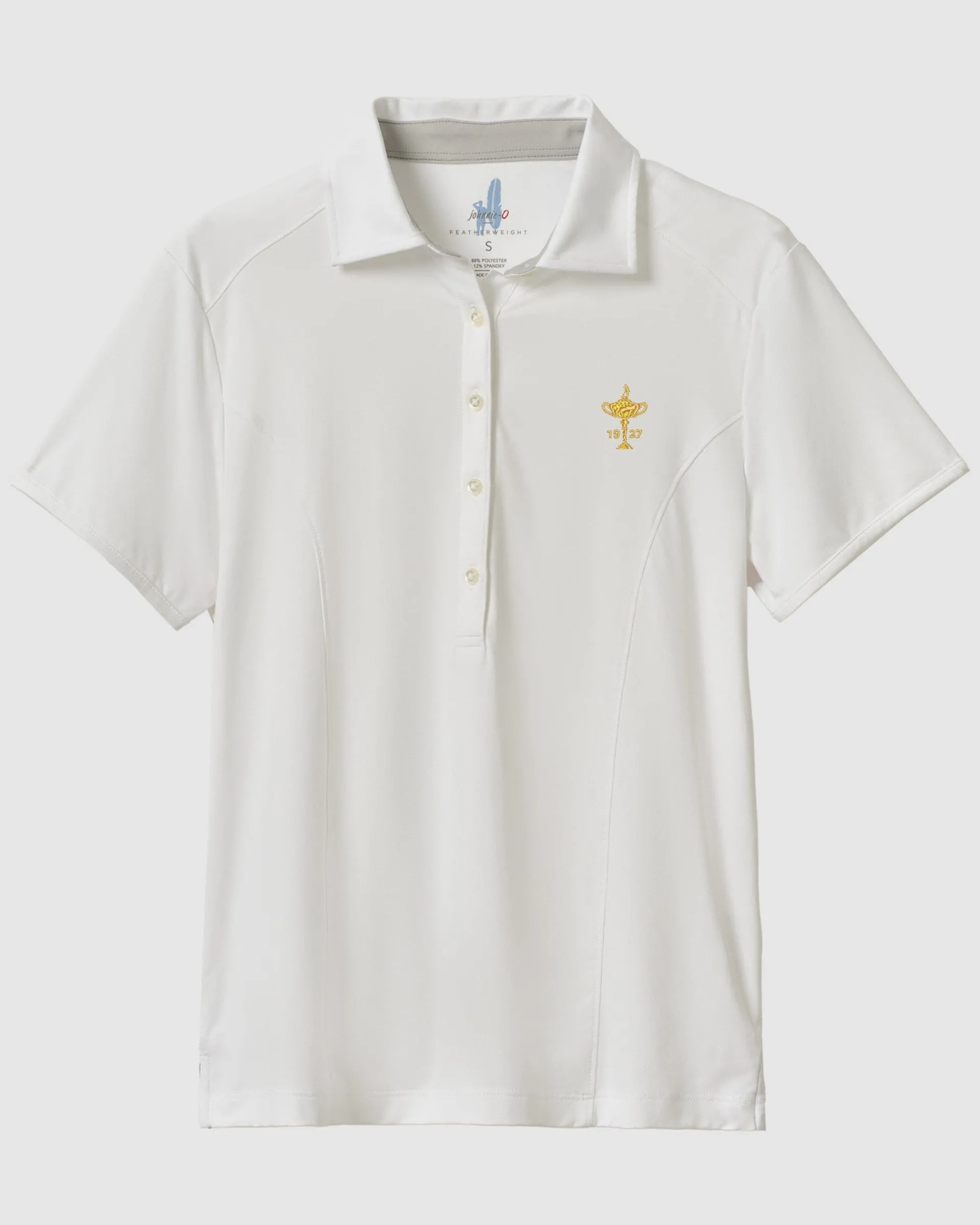 New Women's Ryder Cup Angela Performance Polo - Trophy Logo Women Ryder Cup|Ryder Cup
