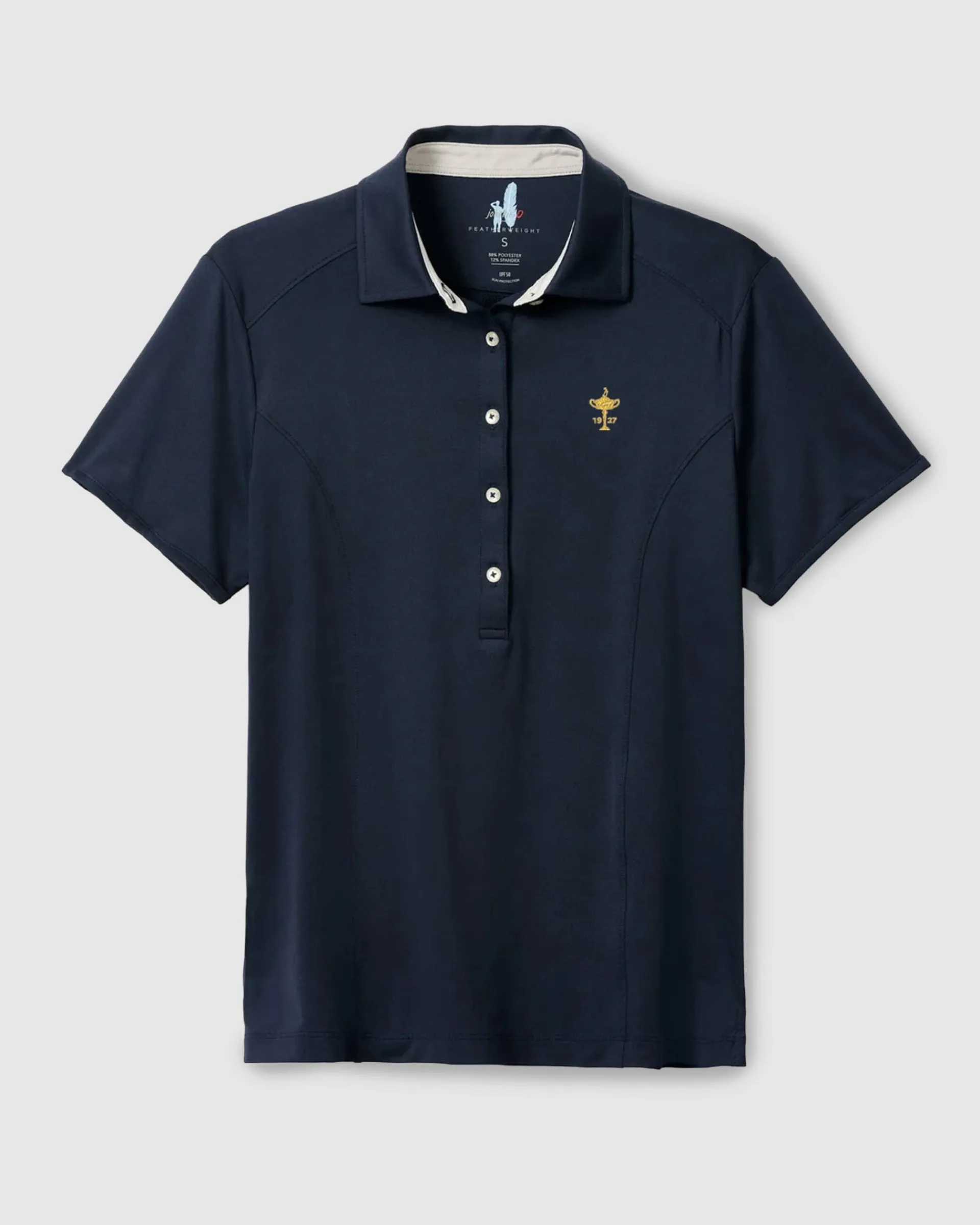 New Women's Ryder Cup Angela Performance Polo - Trophy Logo Women Ryder Cup|Ryder Cup