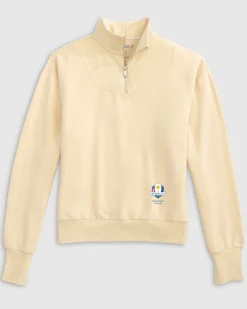 Hot Women's Ryder Cup Naomi Rib Knit 1/4 Zi Women Ryder Cup|Ryder Cup